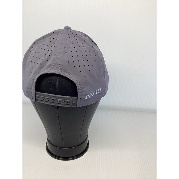 Avid Gear Fish Hook Hat Cap Gray Mesh Back - Picture 5 of 6